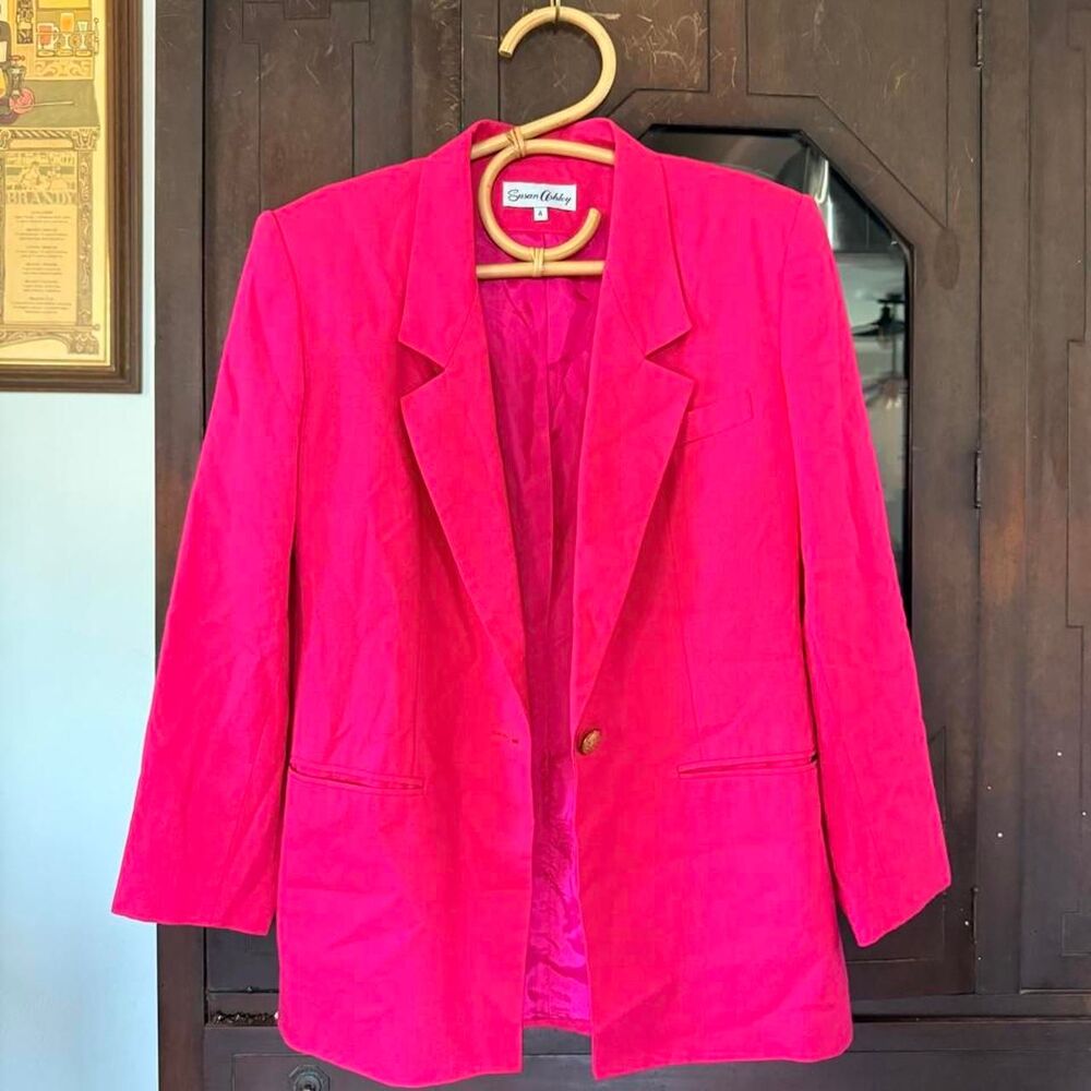 Unbranded Women's Pink Tailored-jackets